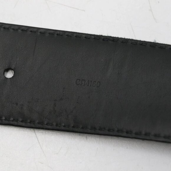 Louis Vuitton Belt Initiales Damier Graphite Black/Grey M9808 Size 90/36 US - Picture 13 of 14